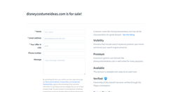 Desktop Screenshot of disneycostumeideas.com